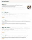 Menu Sushi So - Menus page 1