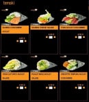 Menu Sushi Story - Les Temakis