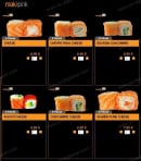 Menu Sushi Story - Les Makis Pink