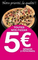 Menu La Fournée 2 - La carte des pizzas