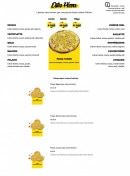 Menu Osta Pizza - Les pizzas base crème