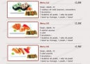 Menu Sushi Kyo Futao - Les menus mixtes(suite)