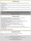 Carte et menu de Living Room à Palaiseau — Plats desserts et menus enfants