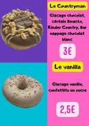 Carte et menu de O bon donuts à Villebon sur Yvette — Les donuts