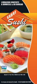 Menu Super Sushi - Carte et menu Super Sushi Villebon sur Yvette