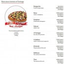 Menu Le Royal - Les pizzas base sauce tomate