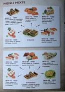 Menu Sushi Yaki - Menu mixte