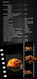 Carte et menu de Rôtisserie Richard à Longjumeau — Volailles