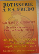 Carte et menu A Ka Fredo Longjumeau