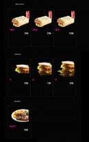Menu La Cantine - Les tacos, hummers et assiettes