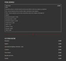 Menu Le Mystic - Les poké bowls et coin sucré