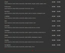 Menu Le Mystic - Les pizzas  suite