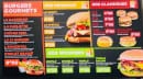 Menu 33 Burger Street - Les burgers