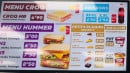 Menu 33 Burger Street - Le menu croq, menu hummer, boissons et desserts