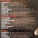 Menu Pizza house - La carte