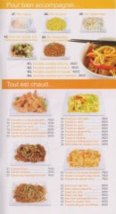 Menu Au Jap Sushi - Accompagnement et plats chauds