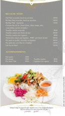 Menu Le bistro d'edgard - Riz sauté, pâtes et accompagnements