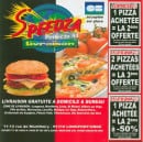 Menu Speedza perfecto - Carte et menu Speedza perfecto Leuville sur Orge