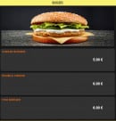 Menu Star Pizza - Burgers