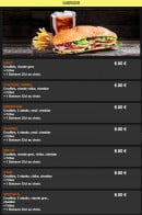 Menu Star Pizza - Sandwiches