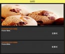 Menu Star Pizza - Glaces