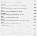 Menu Borsalino Rest - Les autres pizzas