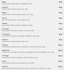 Menu Borsalino Rest - Les pizzas suite