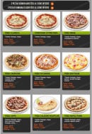 Menu Dolce Pizza - Les pizzas