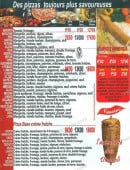 Menu Pizza di napoli - Les pizzas