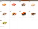 Menu Minato - sushi