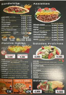 Carte et menu de Pizza Grill Istanbul à Marolles en Hurepoix — sandwichs, salades, menu assiettes et paninis
