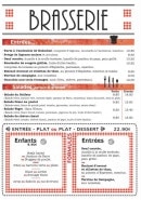 Menu Les greens de Courson - Les entrées et salades