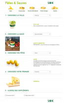 Carte et menu de Mezzo Di Pasta à Sainte Genevieve des Bois — Les pates et sauces