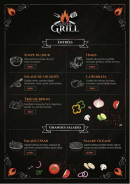 Carte et menu de Mister Grill à Sainte Genevieve des Bois — Les entrées et salades