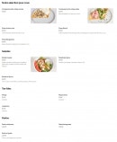 Carte et menu de P5 Pizza Crêpe à Sainte Genevieve des Bois — Les sélections, salades, ...