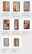 Carte et menu de Sushi Daily à Sainte Genevieve des Bois — Les assortiment suite