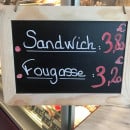 Carte et menu de Boulangerie de la Ferme à Boussy Saint Antoine — Les sandwiches,...