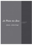 Carte et menu La Poésie des Sens Épinay sous Sénart