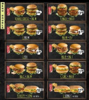 Menu Au-crépuscule - Les menus burgers