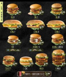 Menu Au-crépuscule - Les burgers