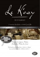 Menu Le Kosy - Carte et menu Le Kosy Les Ulis
