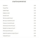 Menu Sushisu - Les starters