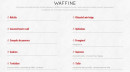 Menu Waffle factory - Waffine