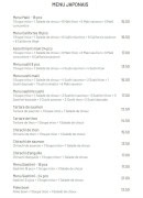 Menu Wafu shidashi - Les menus japonais