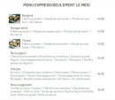 Menu Wafu shidashi - Les menus express