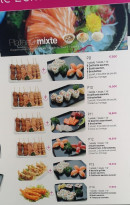 Menu Wok & Sushi Ulis - Les plateaux mixte