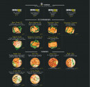 Menu Bangcook - Les formules, classiques, ...