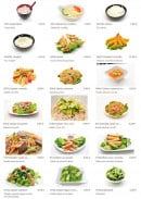 Menu Sushi Paradise - Les nouilles, salades...