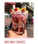 Menu Eggette - Les milk-shakes