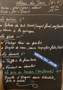 Menu Le Burlingue - Exemple de menu